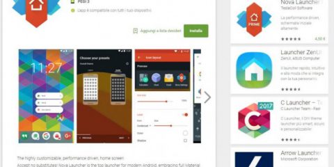 App4Italy. La recensione del giorno, Nova Launcher
