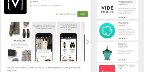 App4Italy. La recensione del giorno, Vestiaire Collective