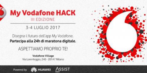 Torna la terza edizione di ‘My Vodafone Hack’, a Milano il 3 e 4 luglio