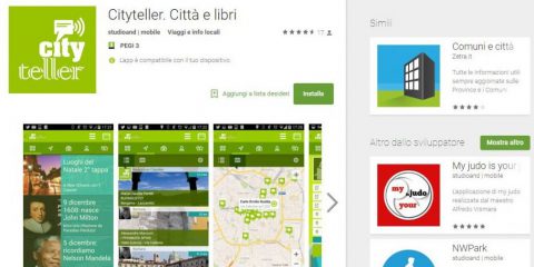 App4Italy. La recensione del giorno, Cityteller