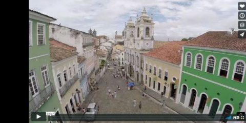 Videodroni. Salvador Bahia (Brasile) vista dal drone