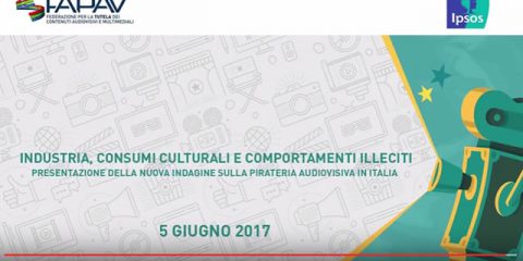 Pirateria audiovisiva – Indagine FAPAV/Ipsos: il videoreportage