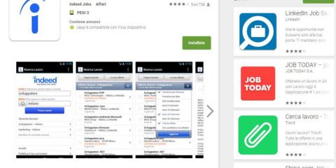 App4Italy. La recensione del giorno, Indeed Lavoro