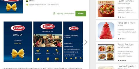 App4Italy. La recensione del giorno, iPasta Barilla