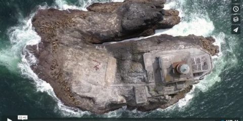 Videodroni. La costa dell’Oregon vista dal drone