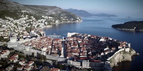 Videodroni. Dubrovnik (Croazia) vista dal drone