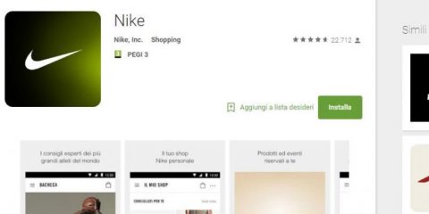 App4Italy. La recensione del giorno, Nike