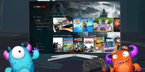 TimGames, arriva la nuova piattaforma di giochi in streaming di Tim
