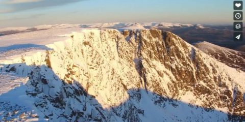 Videodroni. Il Cairngorms National Park (Scozia) visto dal drone