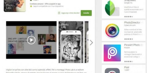 App4Italy. La recensione del giorno, Photo Lab