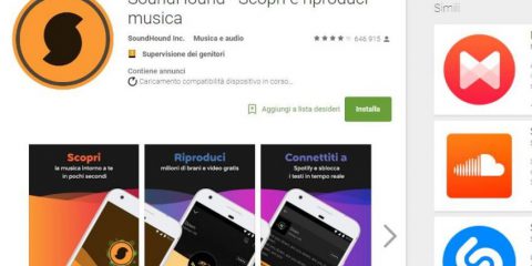 App4Italy. La recensione del giorno, SoundHound