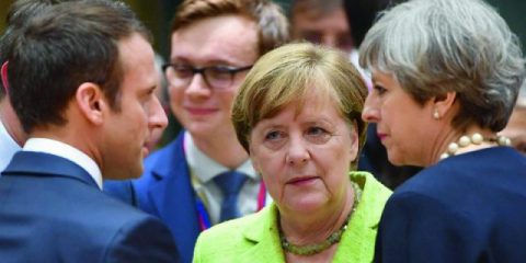 May contro Merkel e Macron per i negoziati sulla Brexit, Crisi Catalogna, Riforma fiscale USA, Referendum Lombardia e Veneto