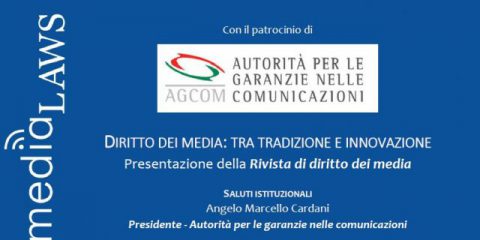 Agcom, workshop sui diritti dei media il 14 dicembre