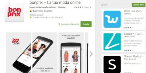 App4Italy. La recensione del giorno, Bonprix