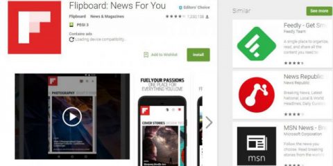 App4Italy. La recensione del giorno, Flipboard