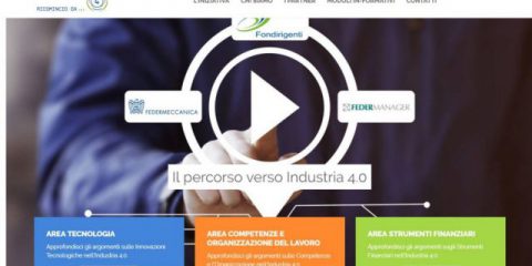 Industria 4.0. Federmeccanica, Federmanager e Fondirigenti lanciano il sito ‘Ricomincio da…4’