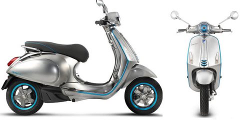 Vespa Elettrica, sul mercato nel 2018 con un’autonomia di 100 km