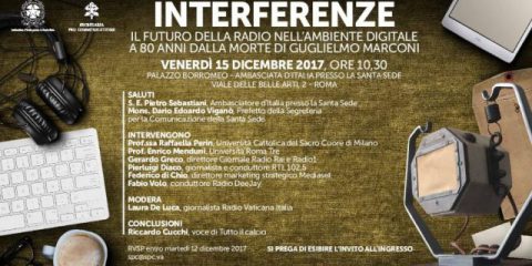 Radio e mondo digitale, il 15 dicembre l’evento ‘Interferenze’ a Roma