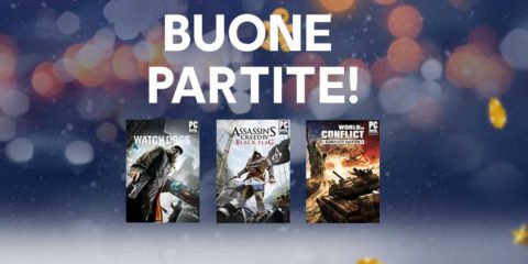 Ubisoft regala tre videogiochi PC per Natale