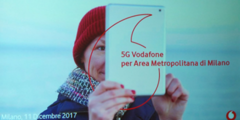 Vodafone, parte la sperimentazione 5G a Milano
