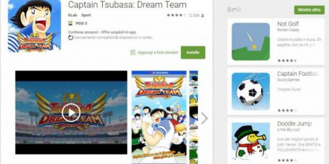 App4Italy. La recensione del giorno, Captain Tsubasa: Dream Team