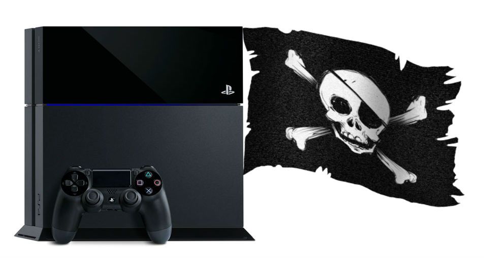 PlayStation 4 pirateria