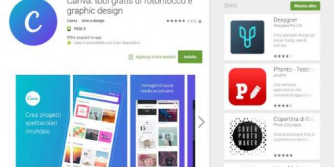 App4Italy. La recensione del giorno, Canva