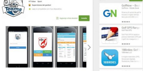 App4Italy. La recensione del giorno, Sport Teams