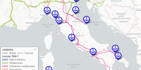 Sistema portuale nazionale, online la mappa digitale ed interattiva del MIT