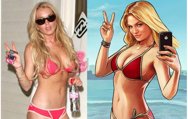 Lindsay Lohan - GTA 5