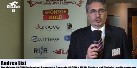 DIG.Eat 2018: Intervista a Andrea Lisi (Anorc)