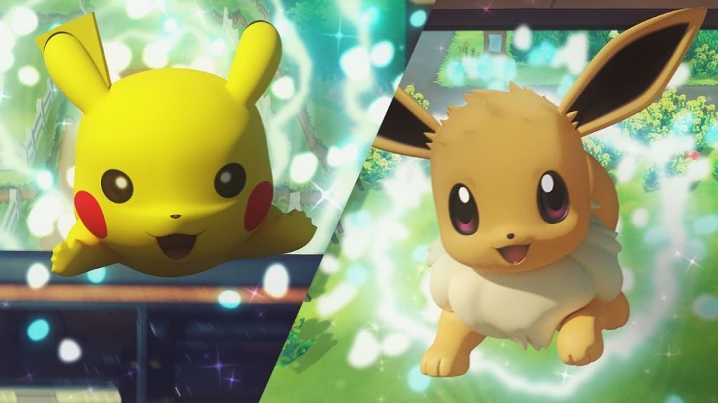 Pokemon Let's Go Pikachu Eevee