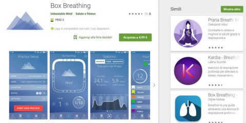 App4Italy. La recensione del giorno, Box Breathing