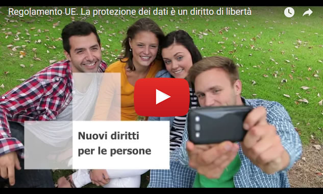 spot Garante Privacy GDPR