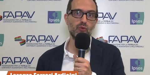 Pirateria audiovisiva in Italia, indagine FAPAV/Ipsos: videointervista a Lorenzo Ferrari Ardicini, Presidente UNIVIDEO