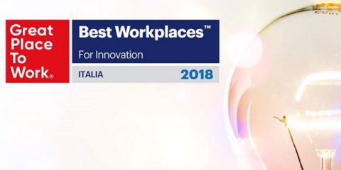 Vetrya premiata con il ‘Best Workplaces for Innovation Italia 2018’