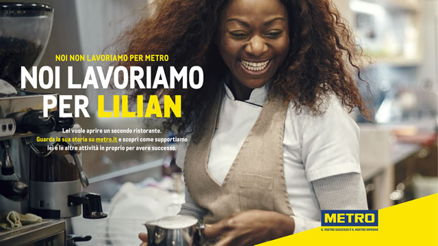 nuova campagna metro italia