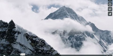 Videodroni. Ove osano le aquile, il Monte Everest visto dal drone