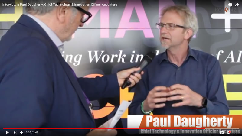 Intervista a Paul Daugherty, Chief Technology & Innovation Officer Accenture