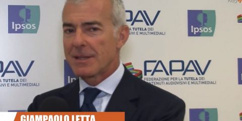 Pirateria audiovisiva in Italia, indagine FAPAV/Ipsos: videointervista a Giampaolo Letta, VP e AD Medusa Film