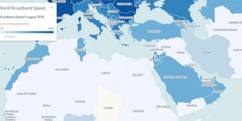 I 23 paesi con la connessione a banda larga più veloce