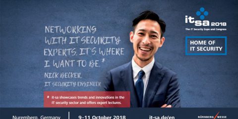 It-sa 2018, dal 9 all’11 ottobre a Norimberga la fiera di it-security più grande d’Europa