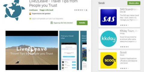 App4Italy. La recensione del giorno, Live2Leave
