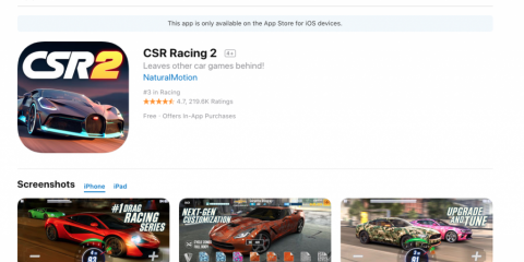 App4Italy. La recensione del giorno, CSR Racing 2