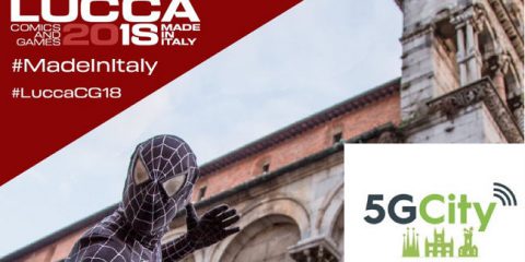 Italtel partner del progetto 5GCity, primi test al Lucca Comics&Games 2018