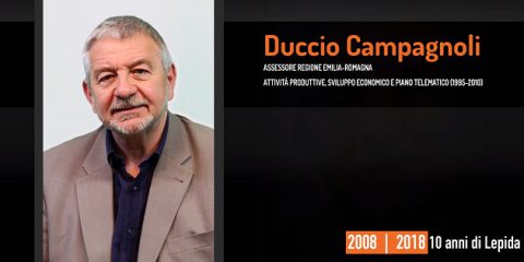 10 anni di Lepida, la testimonianza video di Duccio Campagnoli