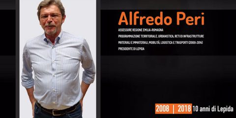 10 anni di Lepida, la testimonianza video di Alfredo Peri