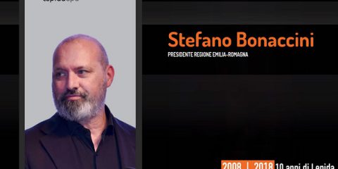 10 anni di Lepida, la testimonianza video di Stefano Bonaccini (Presidente Regione Emilia Romagna)