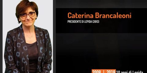 10 anni di Lepida, la testimonianza video di Caterina Brancaleoni