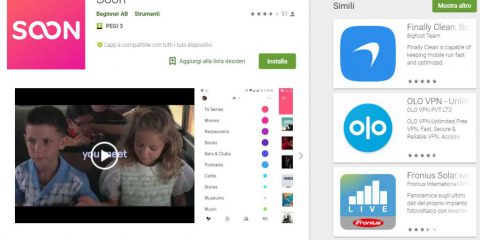 App4Italy. La recensione del giorno, Soon